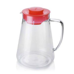 Teo Kane qelqi me kapak te kuq 2.5 L