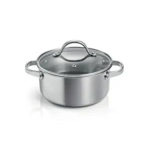 Steelcraft Tenxhere çeliku me kapak 20cm 3L